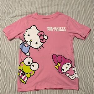 Hello kitty t shirt girl size large target